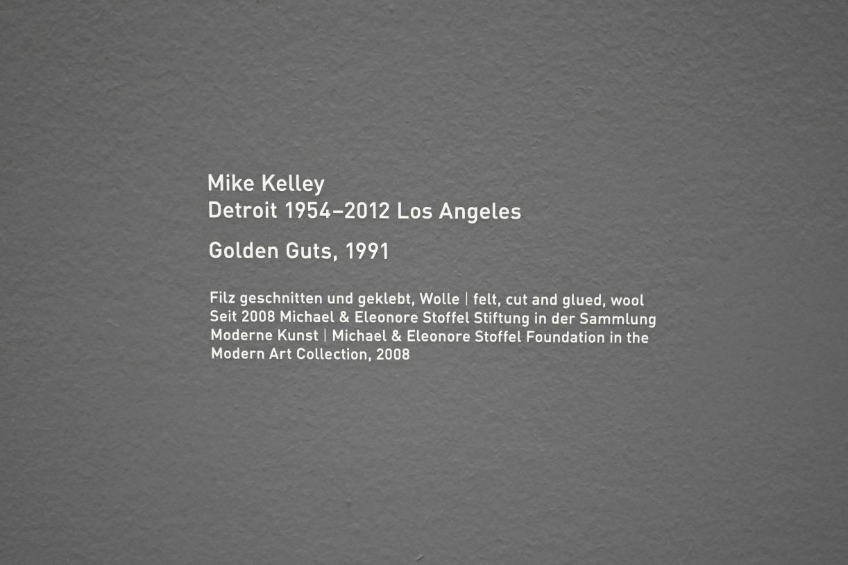 Mike Kelley (1991), Golden Guts, München, Pinakothek der Moderne, Saal 16 2022, 1991, Bild 2/2