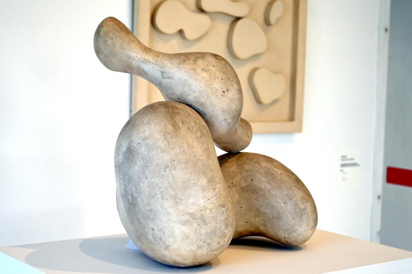 Hans (Jean) Arp (1914–1965), Menschliche Konkretion, Paris, Musée d’art moderne de la Ville de Paris, Saal 1, 1933, Bild 2/4
