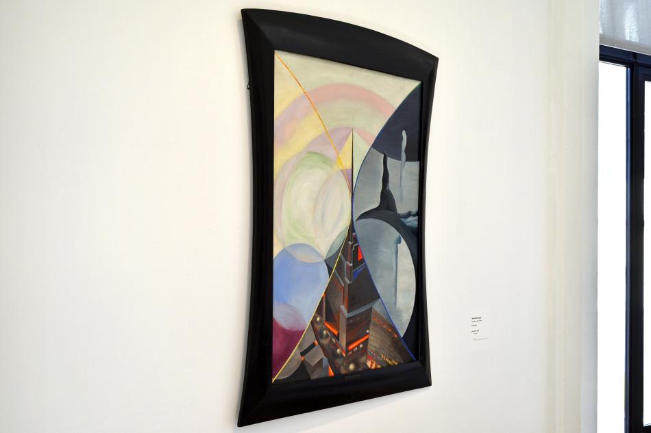 Benedetta Cappa (1927), Das große X, Paris, Musée d’art moderne de la Ville de Paris, Saal 1, um 1925–1930, Bild 2/3