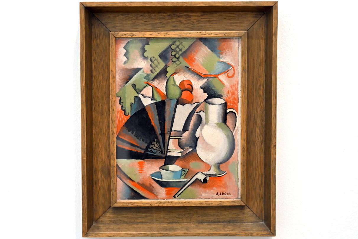 André Lhote (1913–1932), Stillleben mit Tasse Kaffee, Paris, Musée d’art moderne de la Ville de Paris, Saal 5, 1913