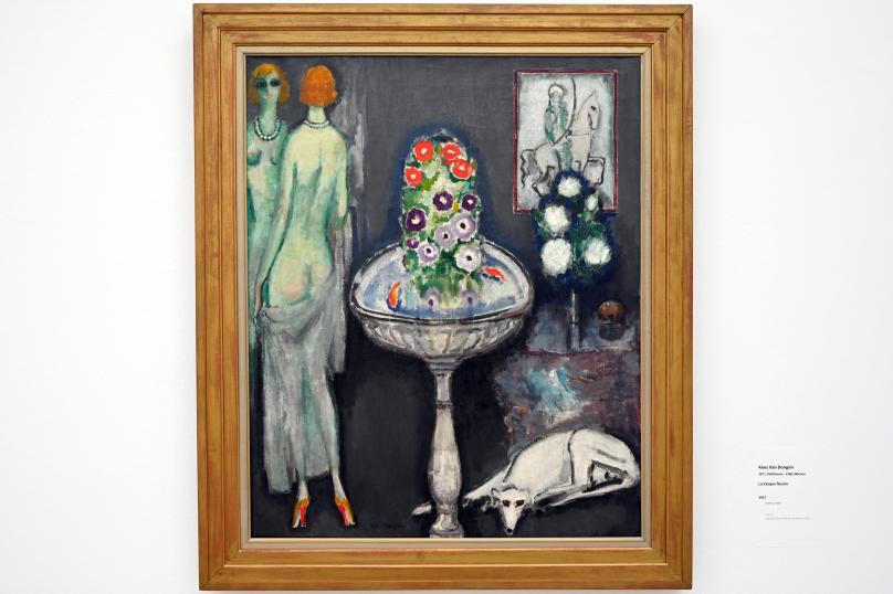Kees van Dongen (1904–1955), Blumenvase, Paris, Musée d’art moderne de la Ville de Paris, Saal 8, 1917
