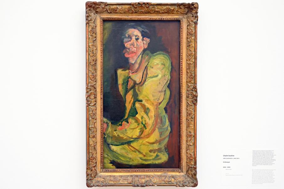 Chaïm Soutine (1919–1924), Groteske, Paris, Musée d’art moderne de la Ville de Paris, Saal 8, 1922–1925