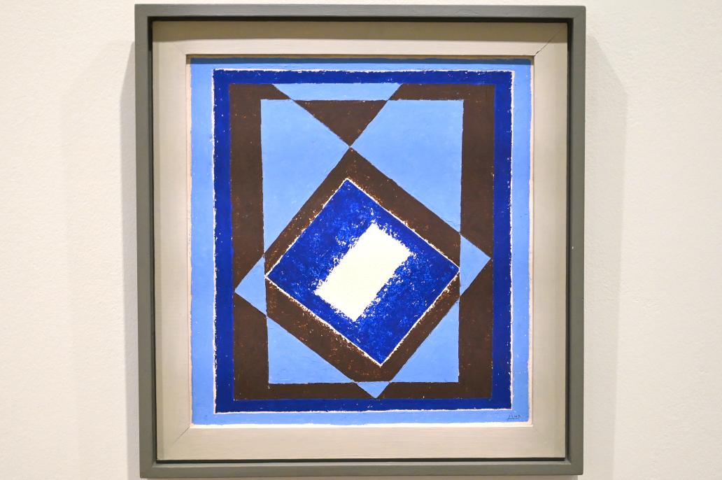 Josef Albers (1927–1967), Abstraktion ohne Titel, Paris, Musée d’art moderne de la Ville de Paris, Saal 12, 1945