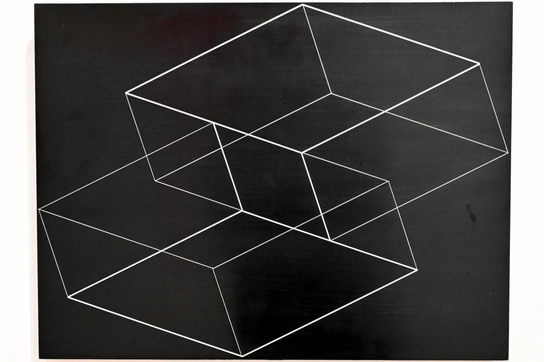 Josef Albers (1927–1967), Strukturale Konstellation M-9, Paris, Musée d’art moderne de la Ville de Paris, Saal 13, 1954