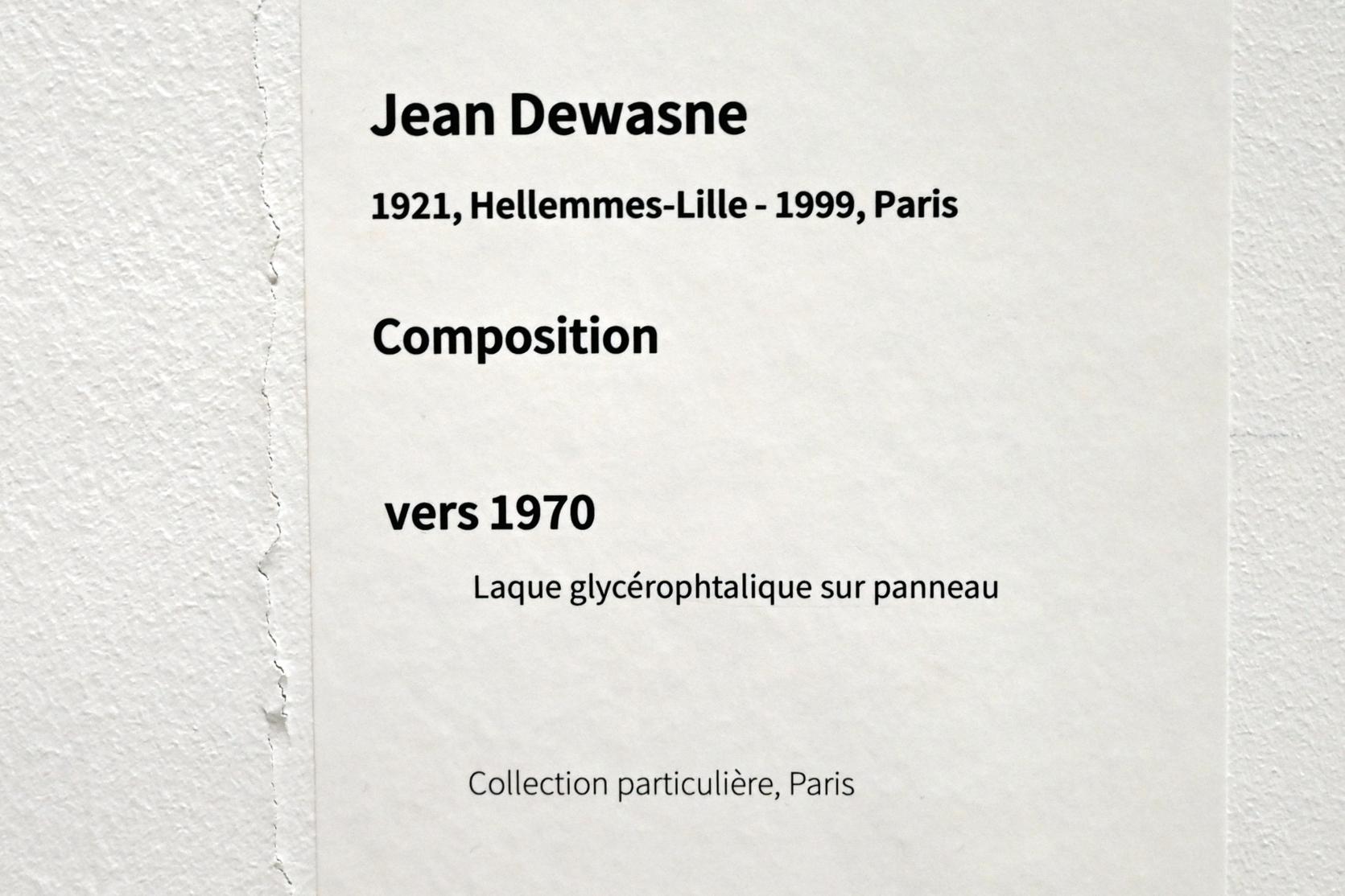 Jean Dewasne (1946–1980), Komposition, Paris, Musée d’art moderne de la Ville de Paris, Saal 14, um 1970, Bild 2/2