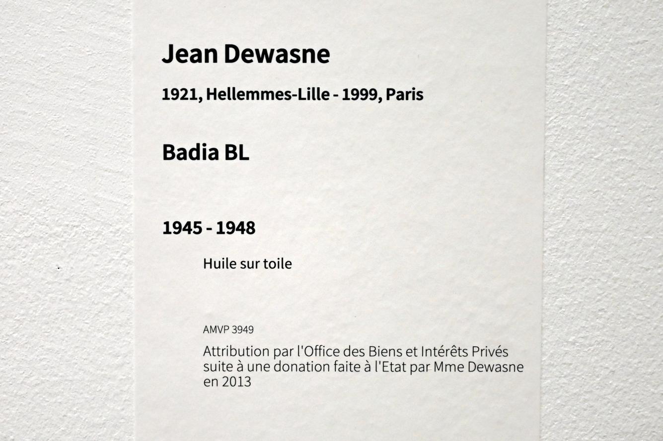 Jean Dewasne (1946–1980), Badia BL, Paris, Musée d’art moderne de la Ville de Paris, Saal 14, 1945–1948, Bild 2/2