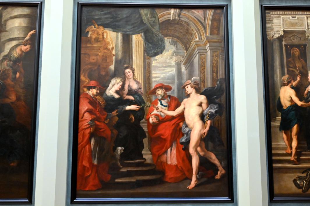 Peter Paul Rubens (1598–1640), Der Vertrag von Angoulême am 30. April 1619, Paris, Musée du Louvre, Saal 801, 1. Viertel 17. Jhd.