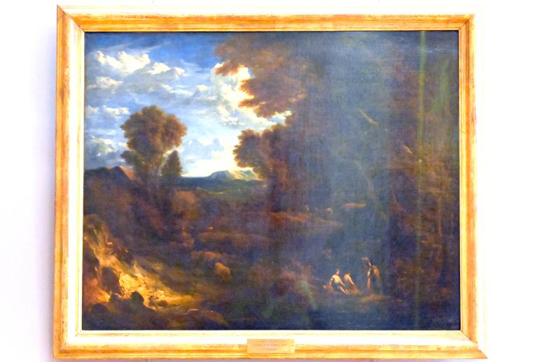 Cornelis Huysmans (1695–1700), Rinderherde in einer Hügellandschaft, Paris, Musée du Louvre, Saal 802, um 1690–1700