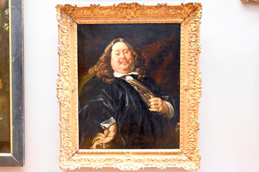Jacob Jordaens (1615–1665), Porträt eines korpulenten Mannes, Paris, Musée du Louvre, Saal 802, 1650