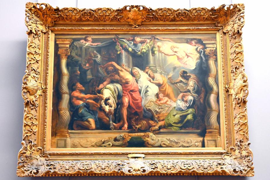 Peter Paul Rubens (Nachahmer) (1619–1640), Triumph der Eucharistie über das Heidentum, Paris, Musée du Louvre, Saal 802, 1627–1628