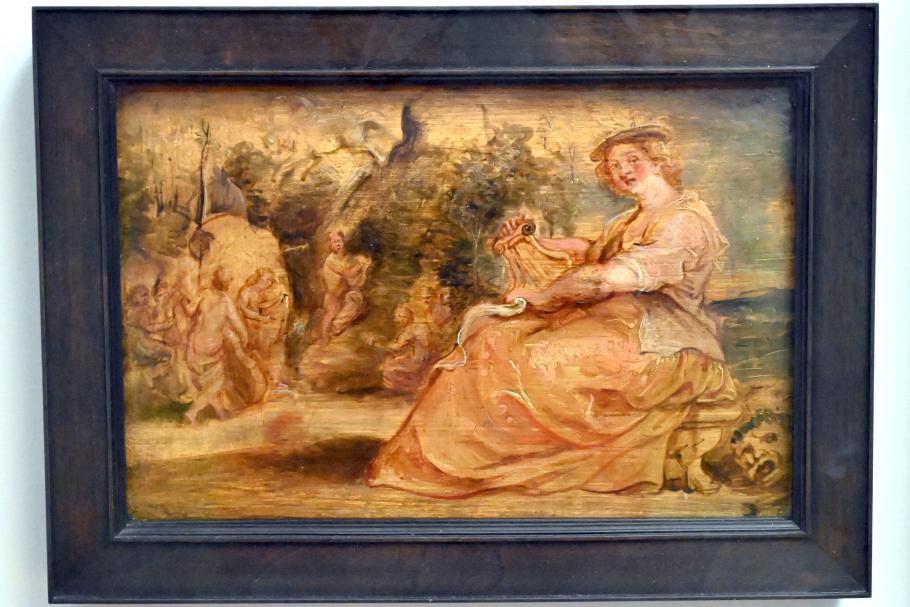 Peter Paul Rubens (1598–1640), Allegorie der Musik mit Apoll und dem Konzert der Musen, Paris, Musée du Louvre, Saal 856, um 1635–1636