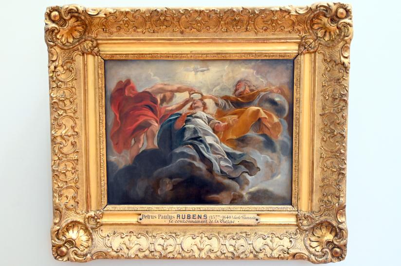 Peter Paul Rubens (1598–1640), Marienkrönung durch Gottvater und Christus, Paris, Musée du Louvre, Saal 856, 1620–1621