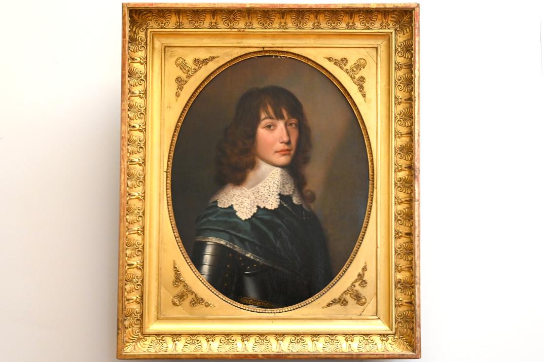 Gerrit van Honthorst (Gerard van Honthorst) (1616–1655), Porträt des Eduard von der Pfalz (1625-1663), Paris, Musée du Louvre, Saal 852, 1640, Bild 1/2