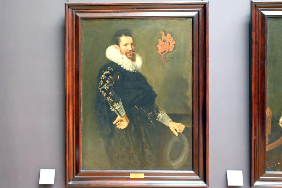 Frans Hals (1616–1664), Porträt des Paulus van Beresteyn (1582 – 1666), Rechtsanwalt in Haarlem, Paris, Musée du Louvre, Saal 846, um 1619–1620