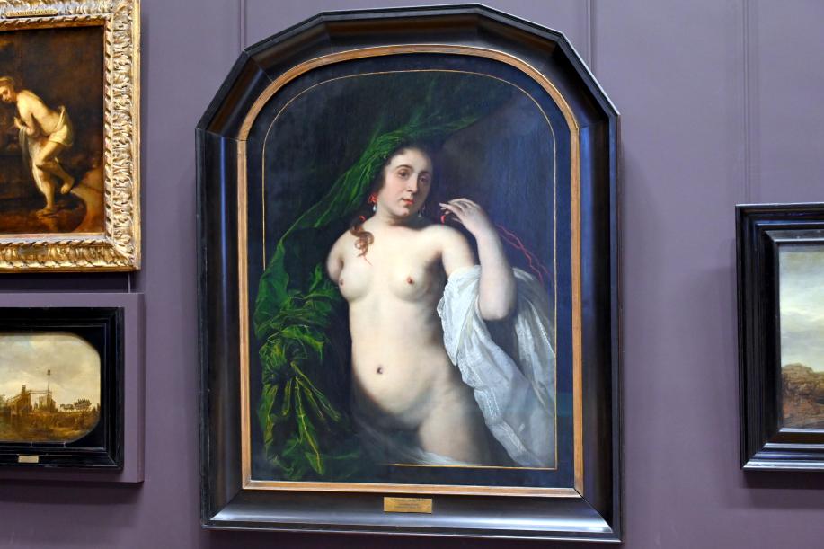 Bartholomeus van der Helst (1640–1669), Weiblicher Akt, Paris, Musée du Louvre, Saal 843, 1658, Bild 1/2