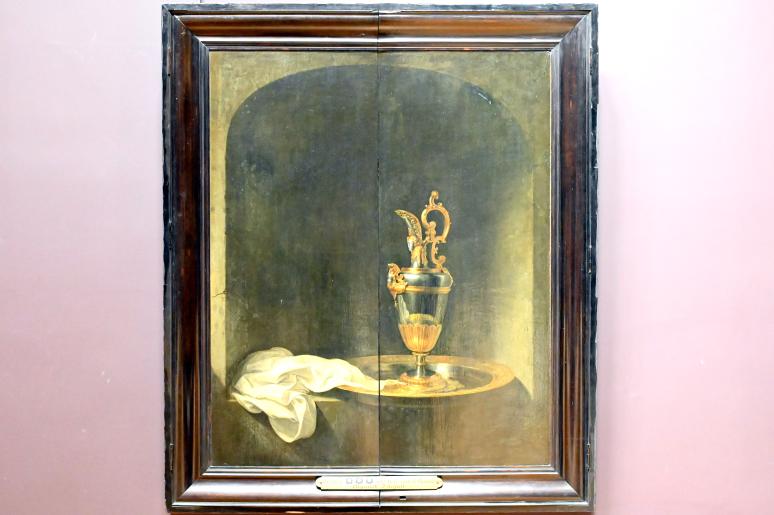 Gerard Dou (Gerrit Dou) (1629–1672), Der silberne Krug, Paris, Musée du Louvre, Saal 839, Undatiert