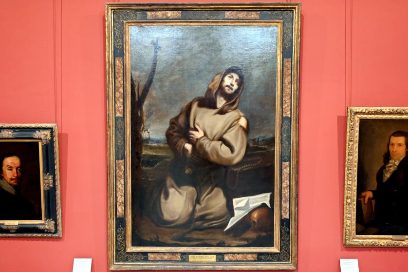 Der hl. Franziskus in Ekstase, Paris, Musée du Louvre, Saal 903, um 1650–1680, Bild 1/2