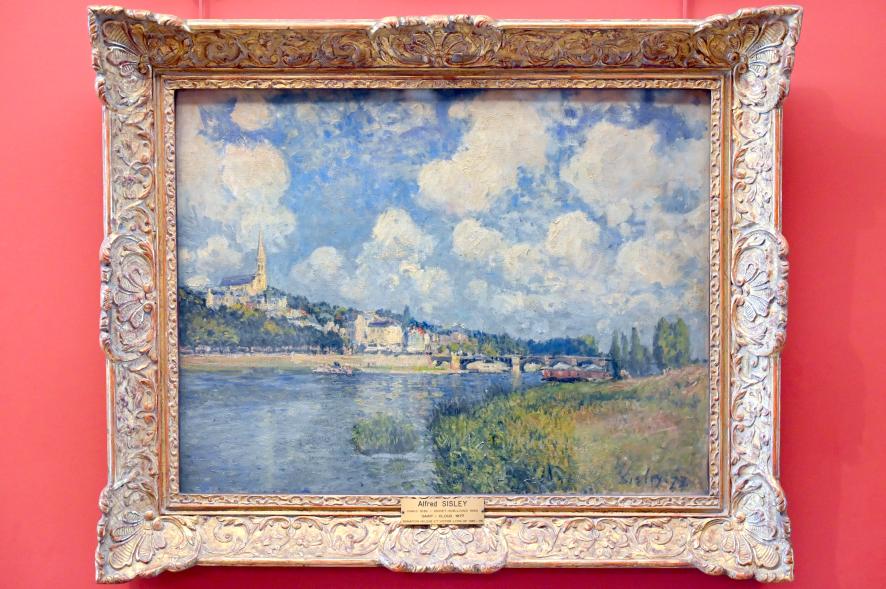 Alfred Sisley (1872–1896), Saint-Cloud bei Paris, Paris, Musée du Louvre, Saal 903, 1877