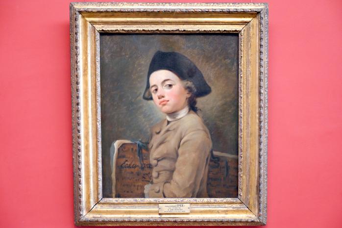 Nicolas Bernard Lépicié (1770–1784), Der junge Zeichner, Paris, Musée du Louvre, Saal 903, um 1769–1772, Bild 1/2