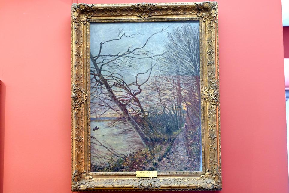 Alfred Sisley (1872–1896), Bois des Roches bei Veneux-Nadon, Paris, Musée du Louvre, Saal 903, 1880