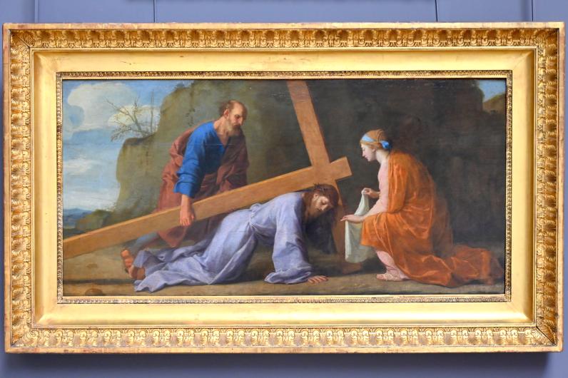 Eustache Le Sueur (1640–1654), Kreuztragung Christi, Paris, Kirche St-Gervais-St-Protais, jetzt Paris, Musée du Louvre, um 1651