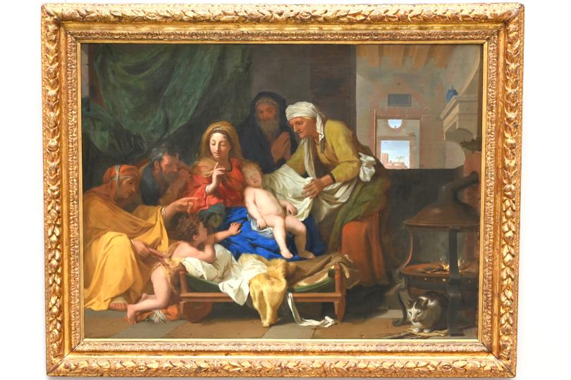 Charles Le Brun (1640–1689), Schlafendes Jesuskind (Stille), Paris, Musée du Louvre, Saal 911, 1655