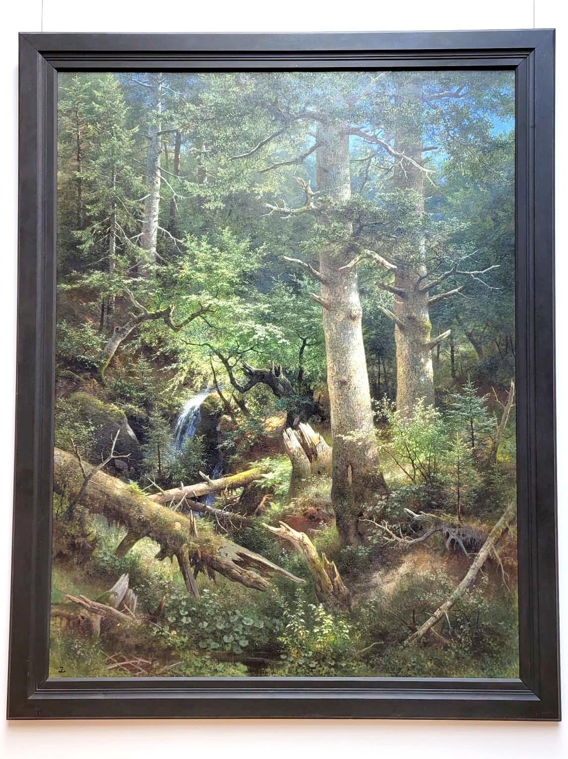 Eduard Leonhardi (1872–1900), Urwald, Dresden, Leonhardi-Museum, 1885–1886