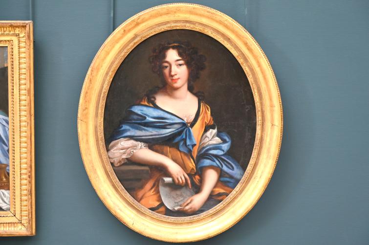 Elisabeth Sophie Chéron (1672), Selbstporträt, Paris, Musée du Louvre, Saal 913, 1672, Bild 1/2