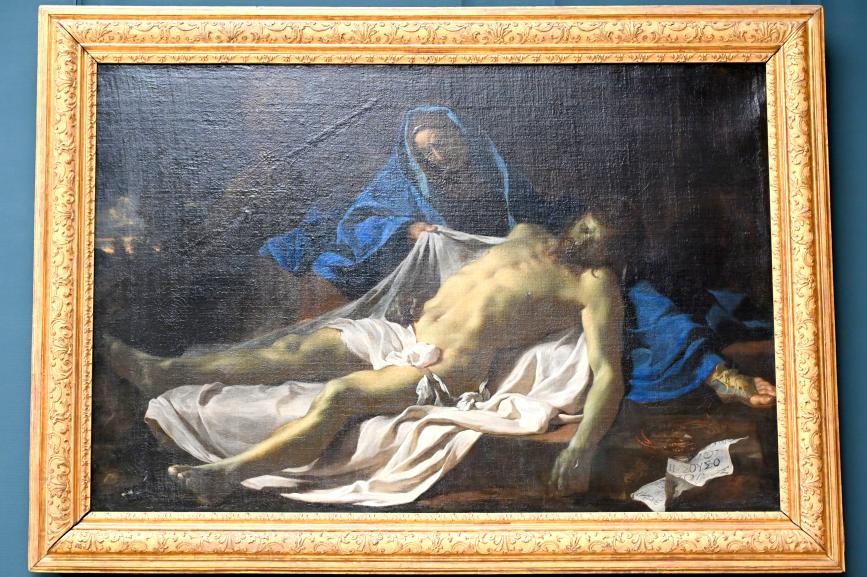 Charles Le Brun (1640–1687), Der tote Christus auf dem Schoß der Jungfrau, Paris, Musée du Louvre, um 1643–1645