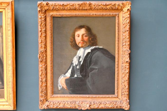 Eustache Le Sueur (1640–1654), Porträt eines Mannes, Paris, Musée du Louvre, Saal 913, um 1642, Bild 1/2