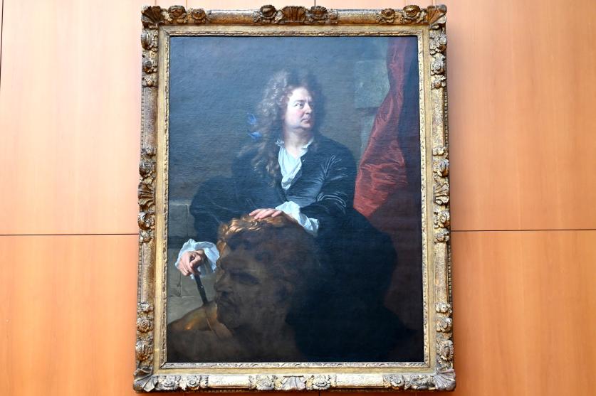Hyacinthe Rigaud (1688–1740), Porträt des Martin Desjardins (1637-1694), Bildhauer, Paris, Musée du Louvre, Saal 916, 1692, Bild 1/2
