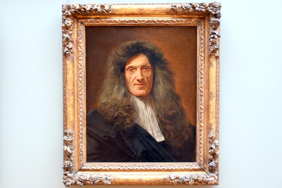 Jean Jouvenet (1687–1706), Porträt des Arztes Raymond Finot (1636-1709), Paris, Musée du Louvre, Saal 916, vor 1704