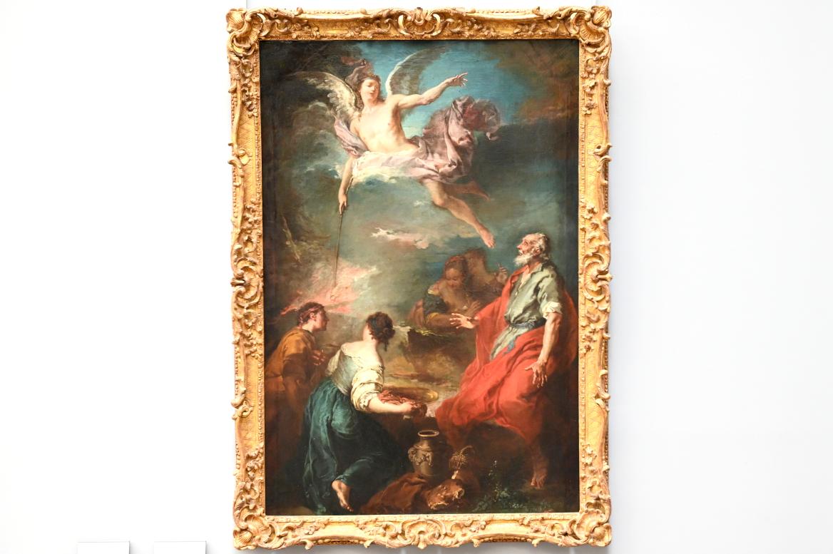 François Boucher (1728–1800), Gideons Opfer, Paris, Musée du Louvre, Saal 919, um 1728, Bild 1/2