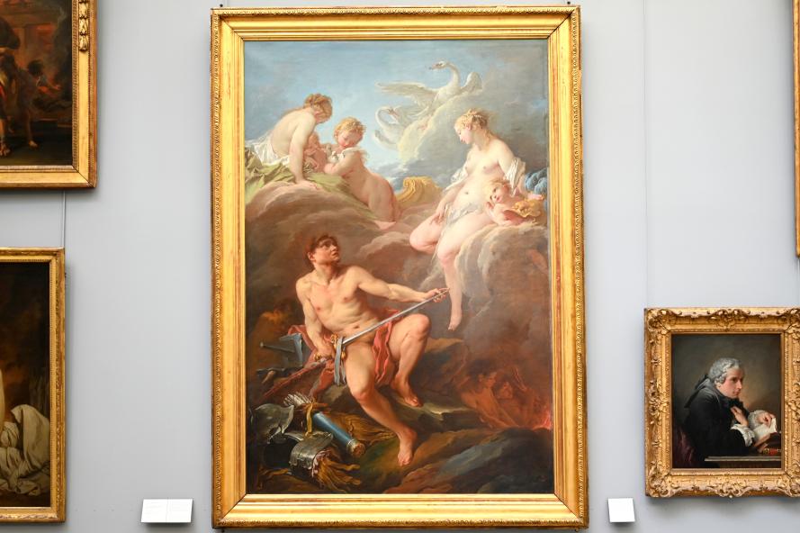 François Boucher (1728–1800), Venus bittet Vulkan um Waffen für Aeneas, Paris, Herrenhaus des François Derbais in der Rue de la Poissonnière, jetzt Paris, Musée du Louvre, Saal 919, 1732