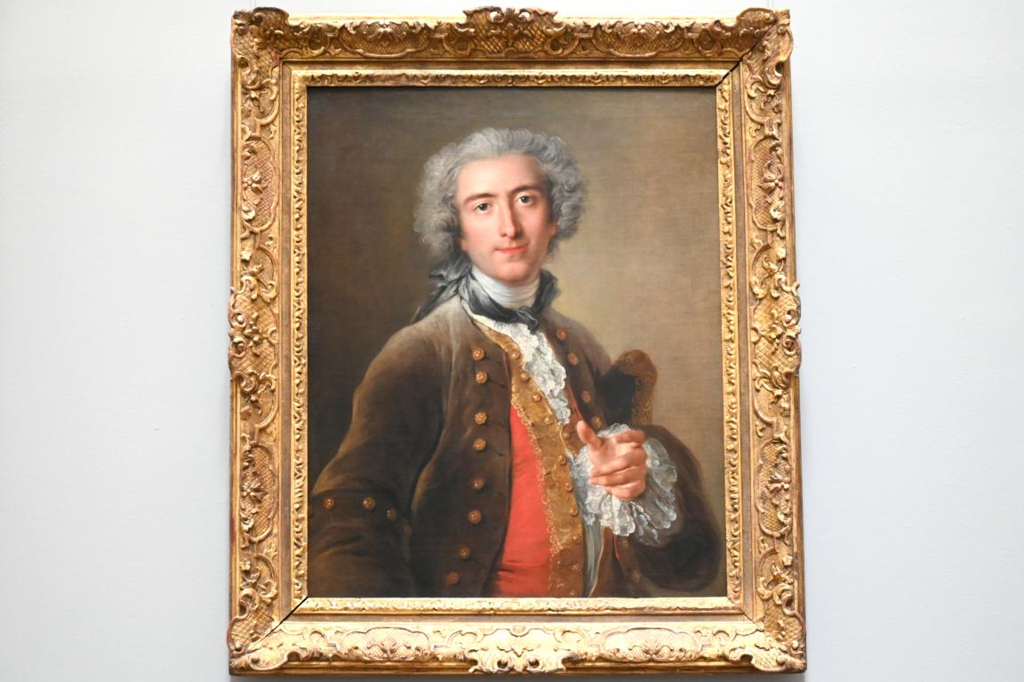 Charles-Antoine Coypel (1727–1732), Porträt des Philippe Coypel (1703-1777), Stallmeister des Königs und Bruder des Künstlers, Paris, Musée du Louvre, Saal 921, 1732