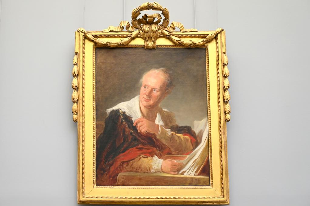 Jean-Honoré Fragonard (1751–1784), Fantasiefigur (Die Musik. Porträt von M. de La Bretèche (1722-1804)), Paris, Musée du Louvre, Saal 929, 1769, Bild 1/2