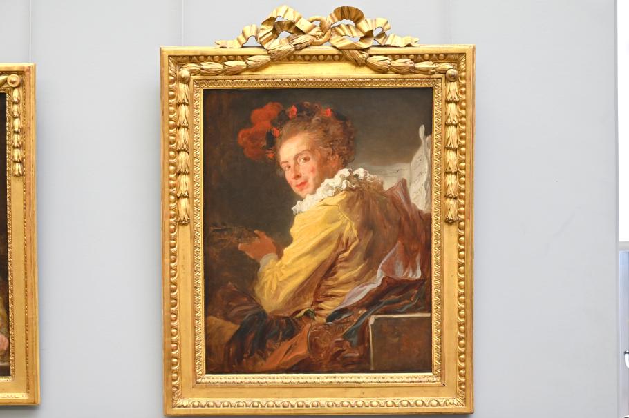 Jean-Honoré Fragonard (1751–1784), Fantasiefigur (Früher falsch als Porträt des Denis Diderot benannt), Paris, Musée du Louvre, Saal 929, um 1769