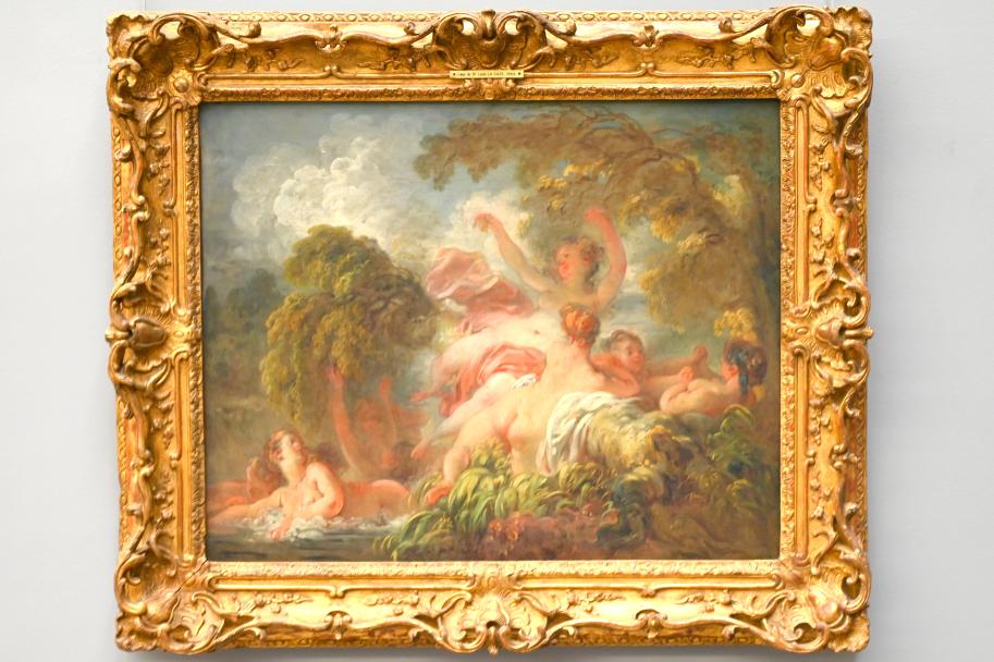 Jean-Honoré Fragonard (1751–1784), Die Badenden, Paris, Musée du Louvre, Saal 929, um 1765–1770, Bild 1/2