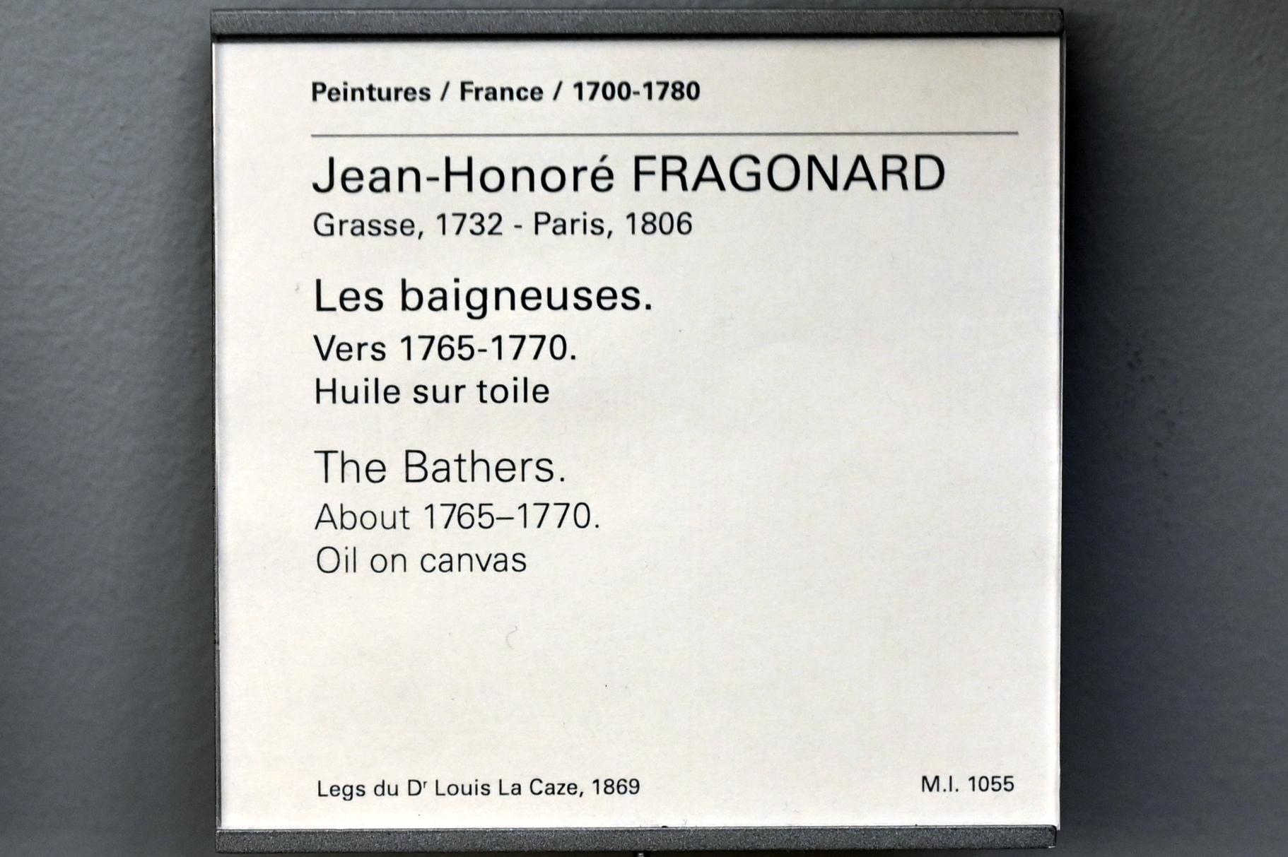 Jean-Honoré Fragonard (1751–1784), Die Badenden, Paris, Musée du Louvre, Saal 929, um 1765–1770, Bild 2/2