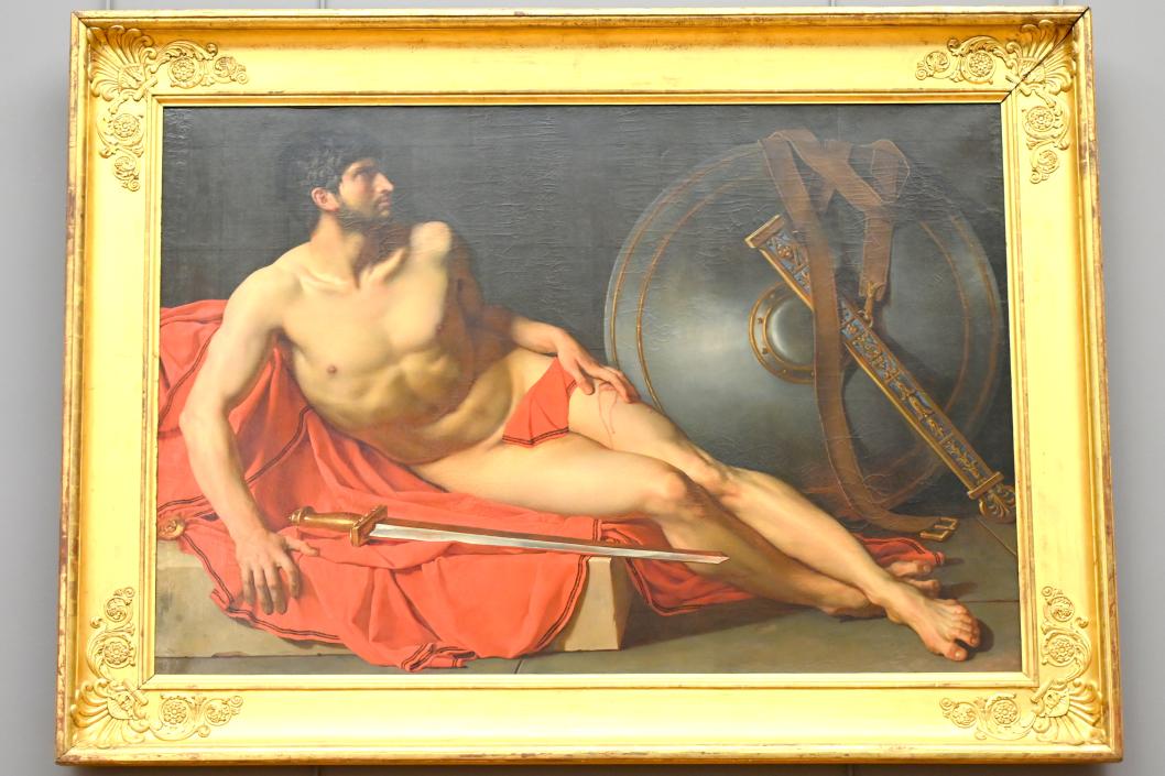 Germain-Jean Drouais (1785–1786), Verwundeter römischer Soldat, Paris, Musée du Louvre, Saal 932, 1785