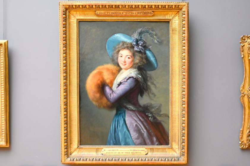 Élisabeth Vigée-Lebrun (1778–1810), Porträt der Madame Molé-Reymond, Paris, Musée du Louvre, Saal 933, 1786