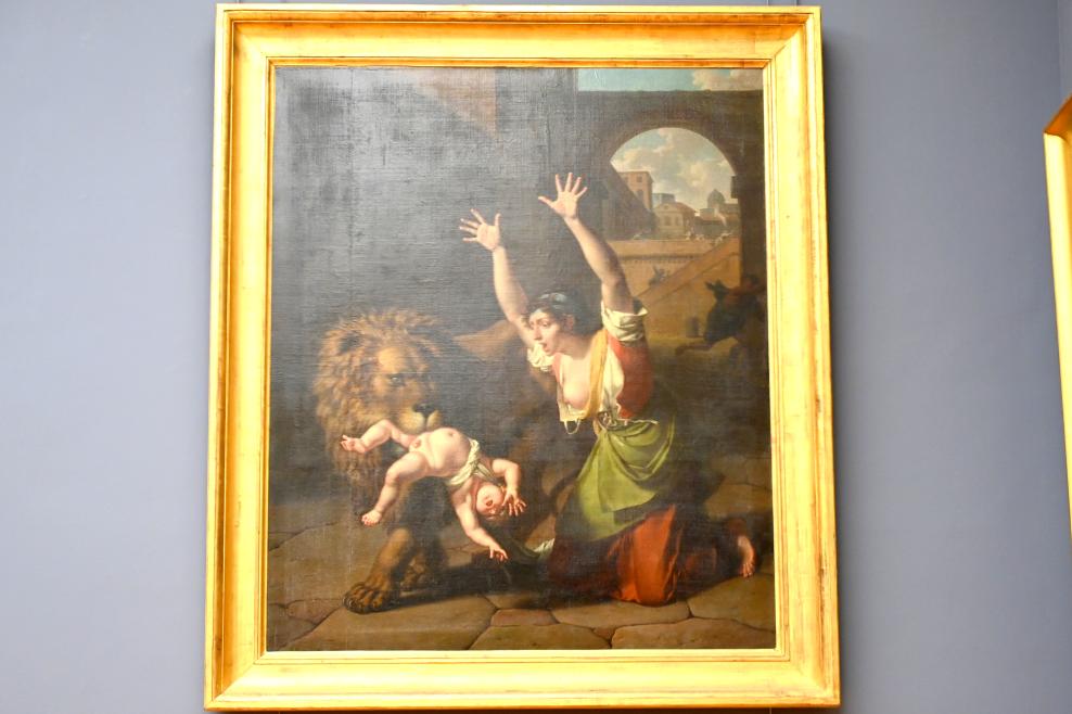 Nicolas-André Monsiau (1801), Der Löwe von Florenz, Paris, Musée du Louvre, Saal 934, 1801, Bild 1/2