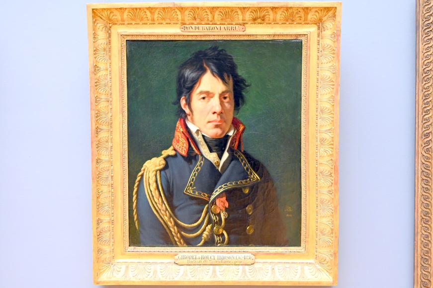 Anne-Louis Girodet-Trioson (1791–1811), Porträt des Dominique-Jean Larrey (1766-1842), ehemaliger Chefarzt der ägyptischen Armee, zukünftiger Baron des Imperiums, Paris, Musée du Louvre, Saal 935, vor 1804