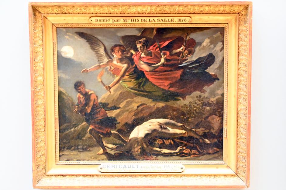 Justitia und göttliche Rache verfolgen das Verbrechen, Paris, Musée du Louvre, Saal 936, nach 1808, Bild 1/2