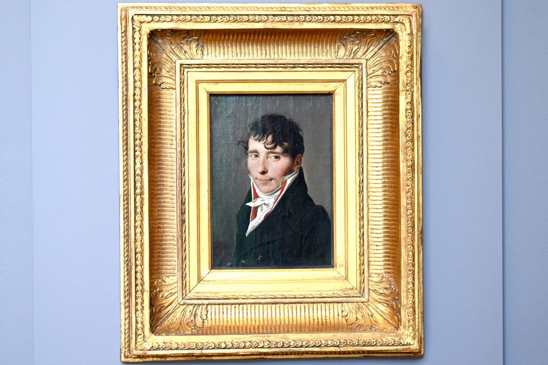 Louis-Léopold Boilly (1790–1818), Porträt des Monsieur Arnault de Gorse, Bruder des Antoine-Vincent Arnault, Cousin der zweiten Frau des Künstlers, Paris, Musée du Louvre, Saal 938, um 1814