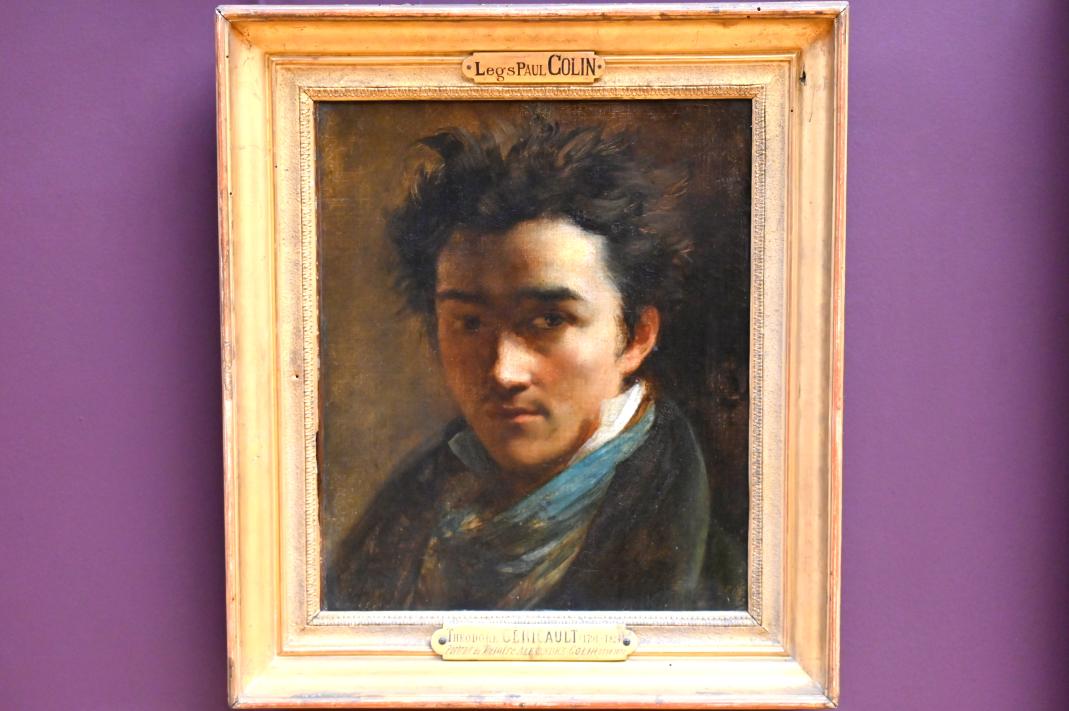 Alexandre Colin (1817), Selbstporträt, Paris, Musée du Louvre, Saal 941, um 1815–1820