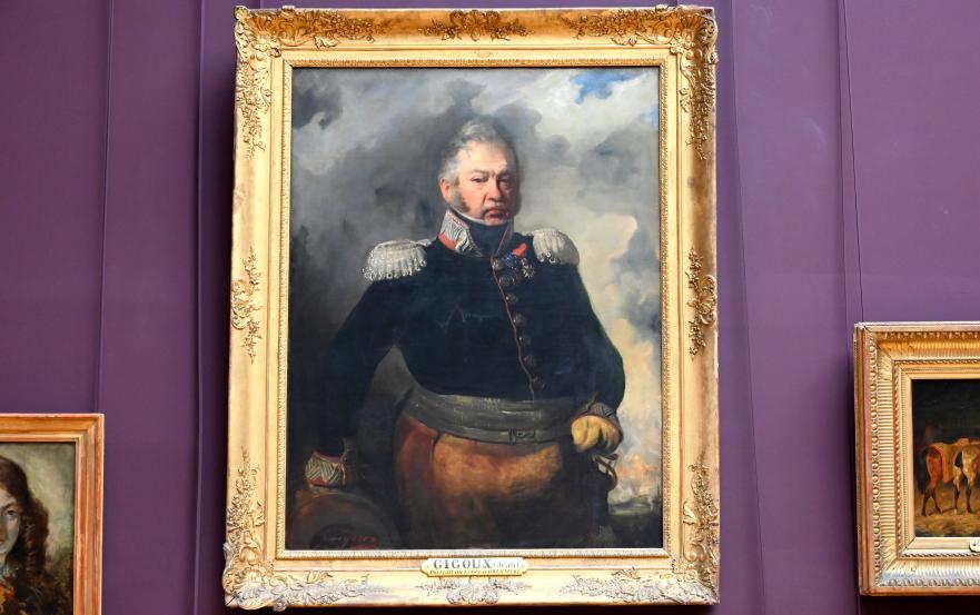 Jean-François Gigoux (1832), Porträt von Józef Dwernicki (1779–1857), polnischer Divisionsgeneral im Exil, Paris, Musée du Louvre, Saal 941, um 1832