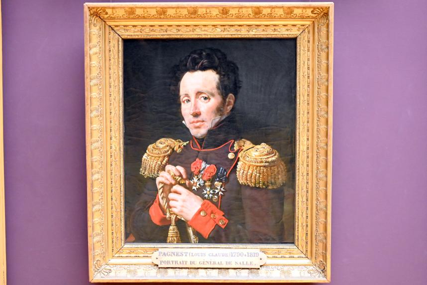 Amable Louis Claude Pagnest (1814–1816), Porträt des Barons Victor Abel de Salle (1776-1864), Paris, Musée du Louvre, Saal 941, 1814