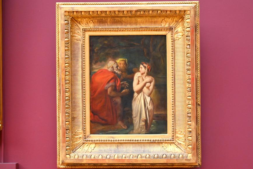 Théodore Chassériau (1835–1856), Susanna und die Ältesten, Paris, Musée du Louvre, Saal 942, 1856