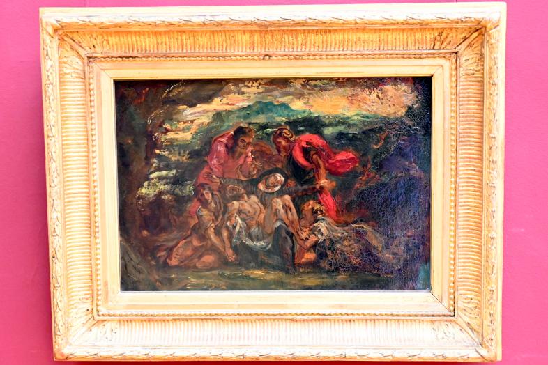 Eugène Delacroix (1820–1862), Pieta, Paris, Musée du Louvre, Saal 942, um 1837